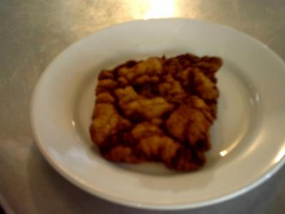 Milanesas de carne frita