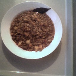 Guiso de lentejas y arroz