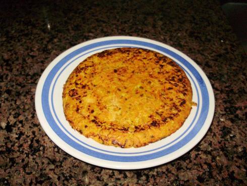 Tortilla de zanahorias