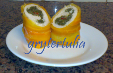 Pechuga rellena (otra en vaporera)